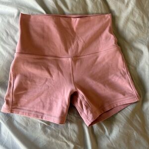 Lululemon pink Align Shorts